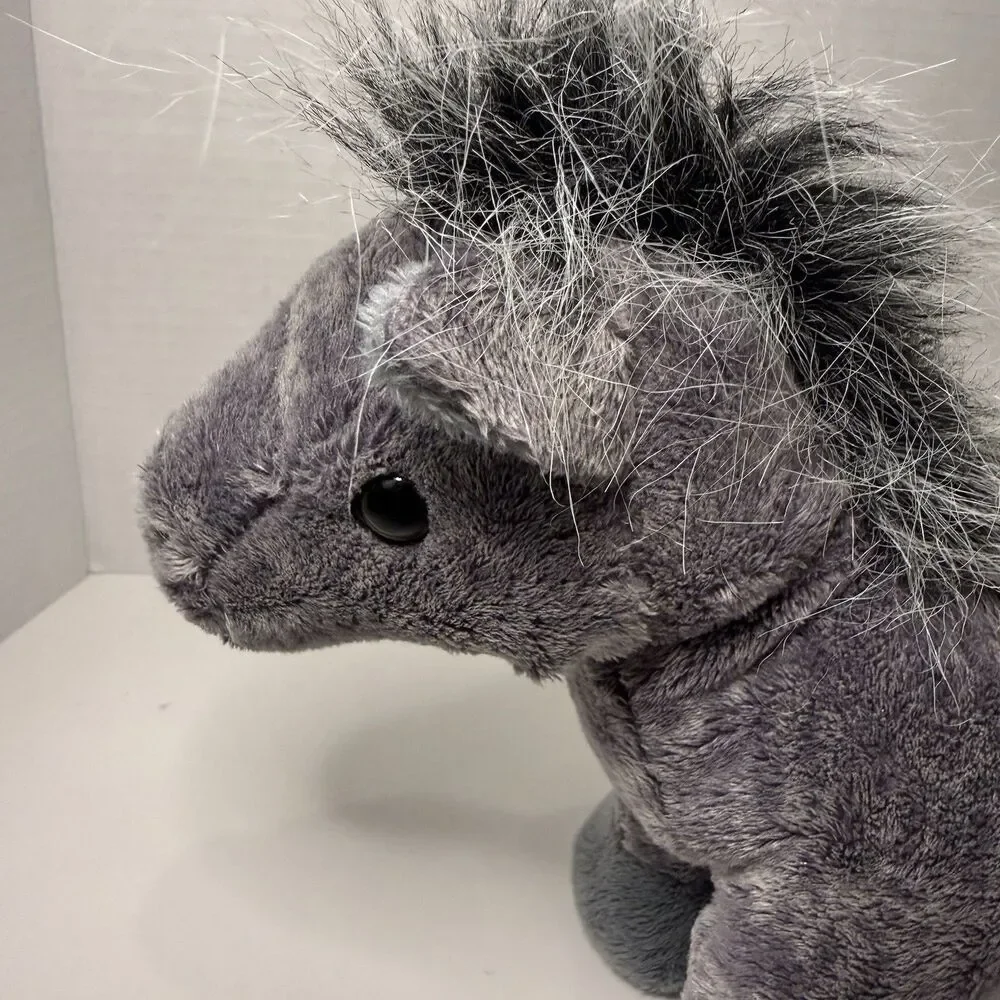 Webkinz HM098 Grey Arabian Horse Plush Ganz Stuffed Animal No Code